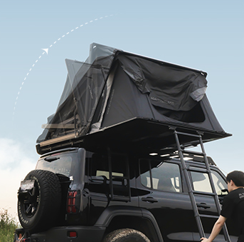 Innovative Design Easy Install Hard Shell Roof Top Tent manufacture