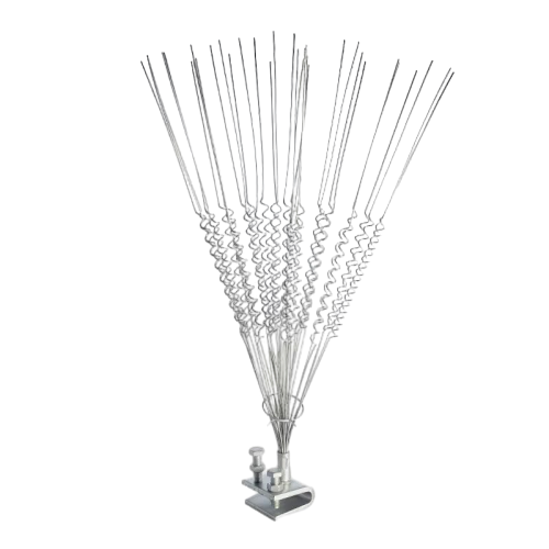 001-6 Picots pour oiseaux en acier inoxydable