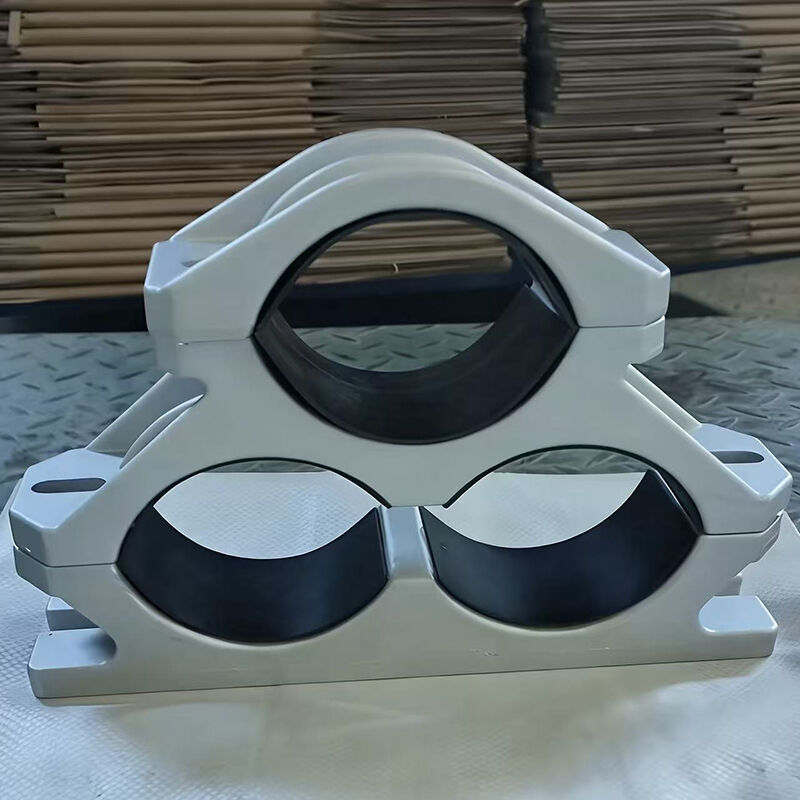 Our factory introduces the new JGPD fixed cable clamp with aluminum alloy-rubber composite structure
