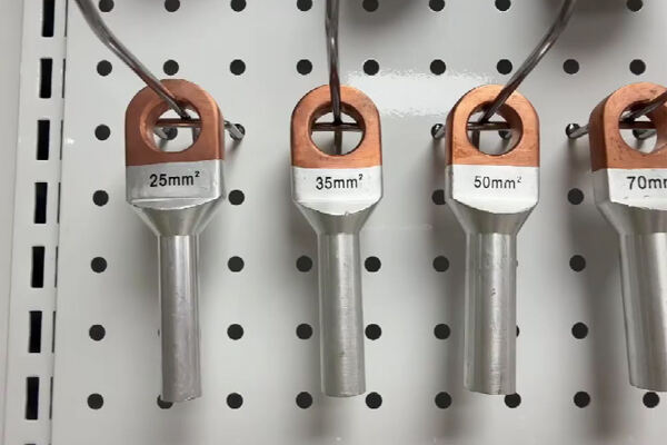 Finished products of European-style copper-aluminum terminal blocks