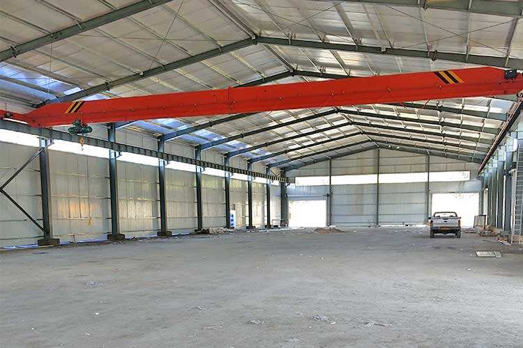 Steel structure warehouse case introduction