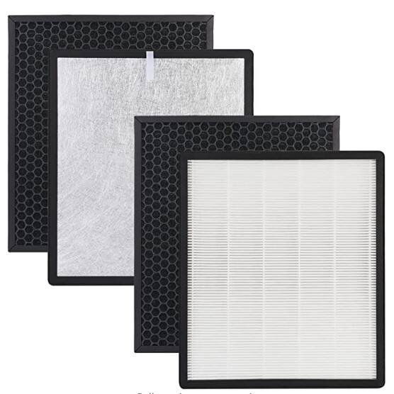 Factory Price Replacement Air Purifier Filter LEVOIT LV-PUR131 True HEPA & Activated Carbon Filters Set LV-PUR131 Air Filter