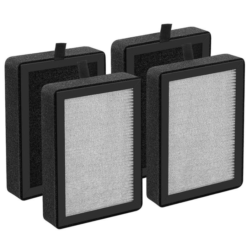LEVOIT LV-H128 H13 HEPA Air Filter Activated Carbon Tech 99.97% Efficiency for PUURVSAS HM669A ROVACS RV60 Models