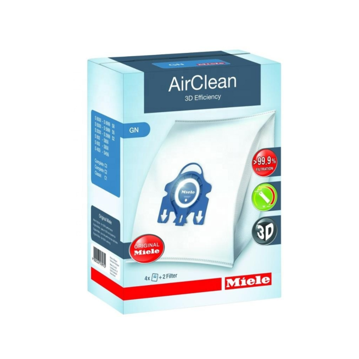 Refine Factory Replacement Filter Bag Miele GN AirClean 3D Efficiency Dust Bag & Filter Pack
