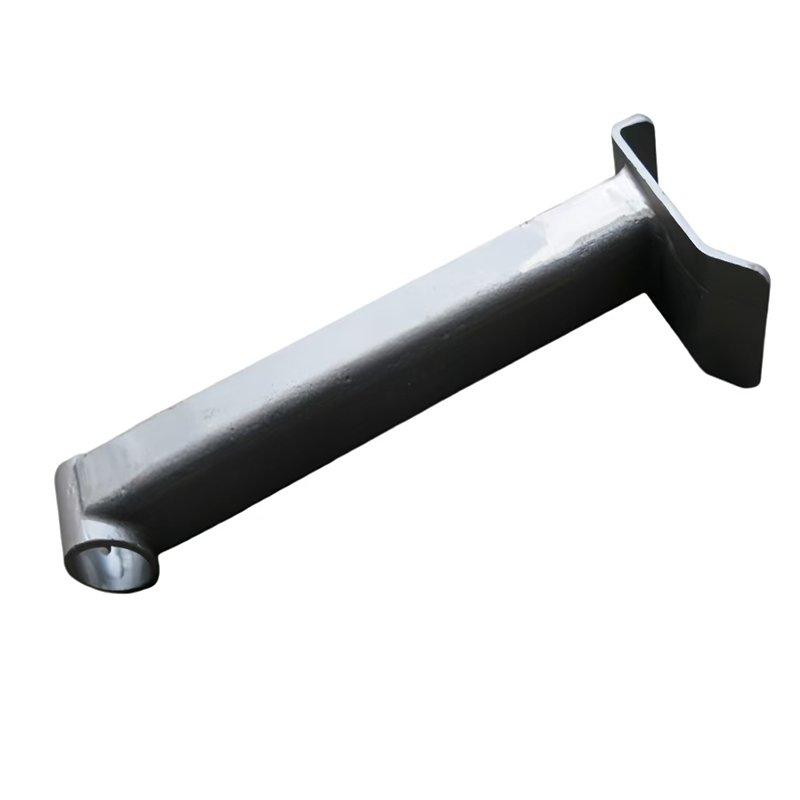 Safety prop pivot arm of truck