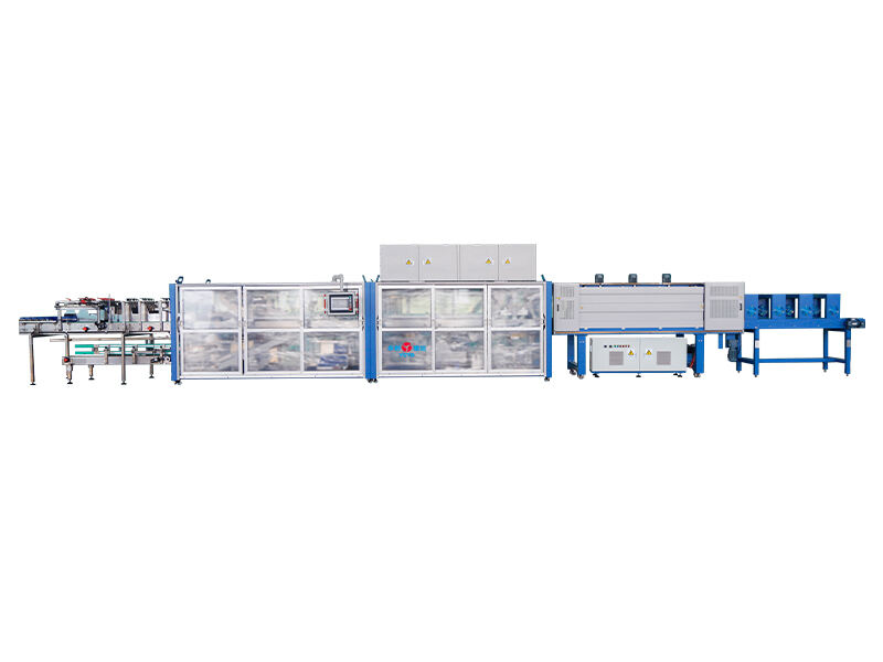 Tray + Wrapping Packing Machine YCBS60ZT