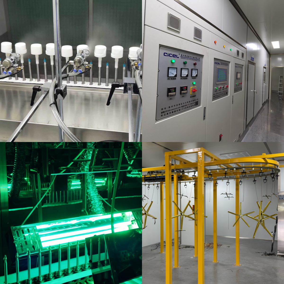 Automatic UV Spraying & Curing Line 