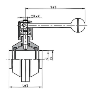 Sanitary Butterfly-Type Ball Valve supplier