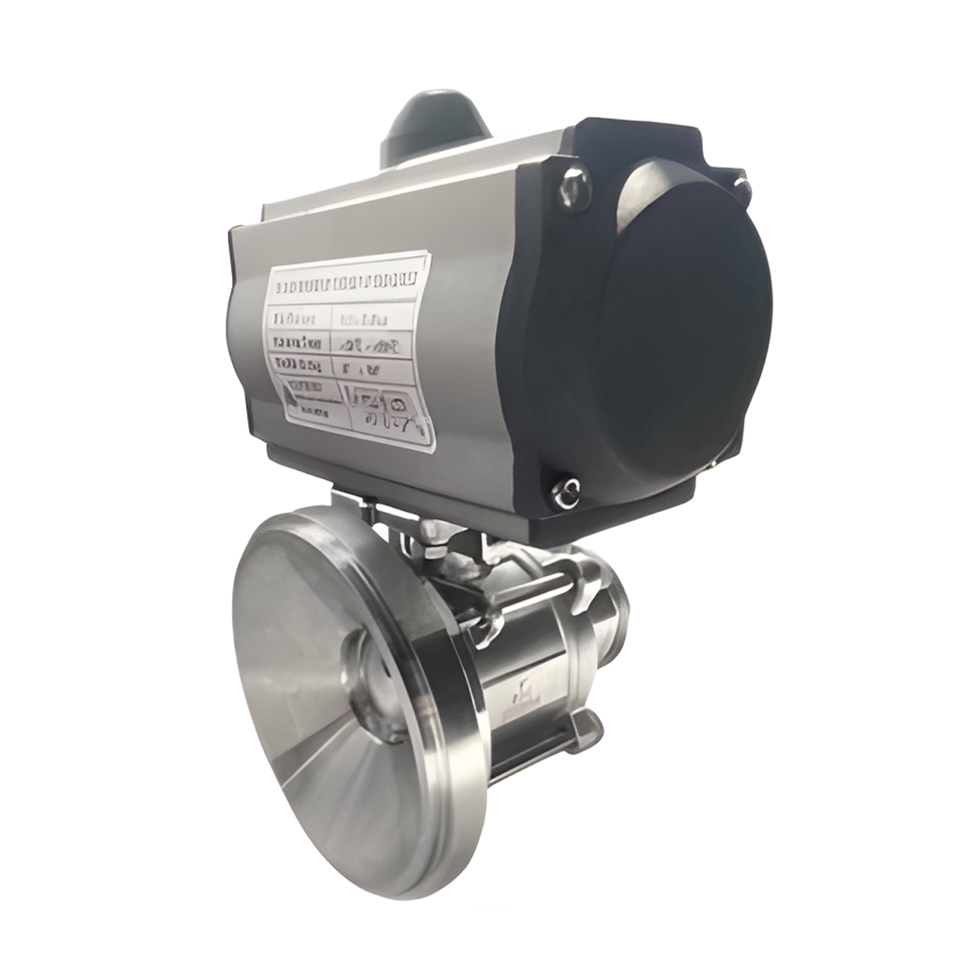 Pneumatic Bottom Tank Full Bore Ball Valve