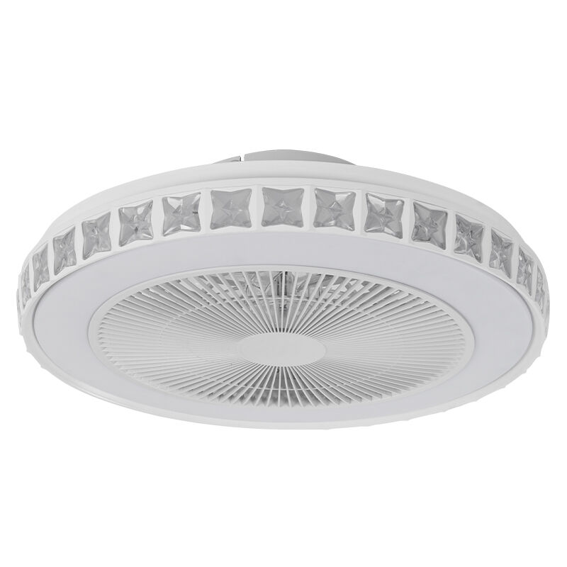 XD328 Low Profile Flush Mount Ceiling Fan with Light % Ceiling Fan and Light