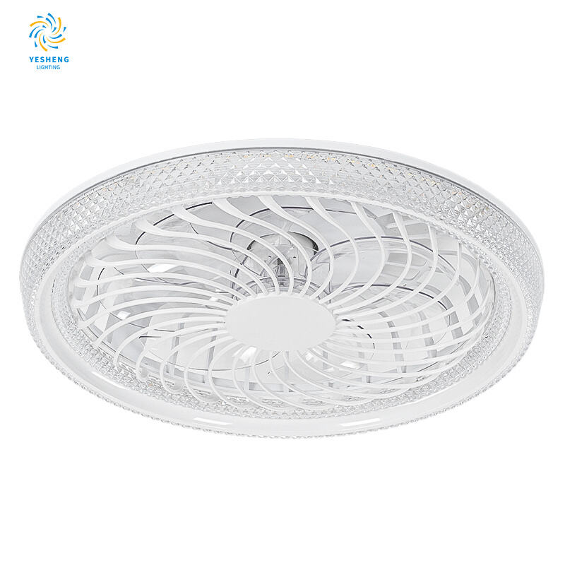 Plafonlig en -waaier @ Moderne Plafonwaaiermetlig