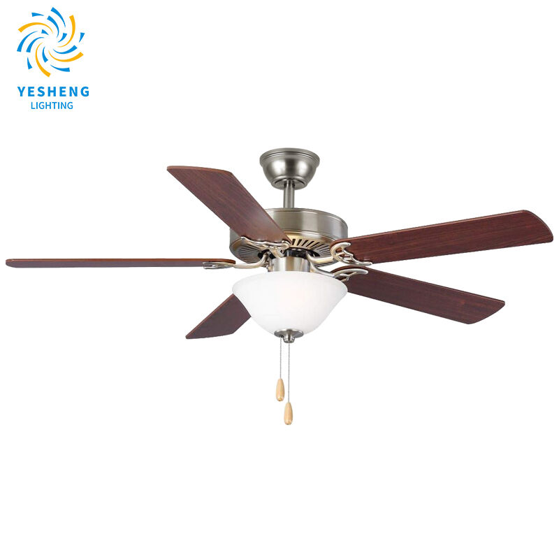 C052 Ceiling Fan for Bedroom with Light & Overhead Fans with Lights