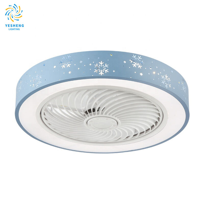 Hot Selling Fandelier Ceiling Fan with Light and bluetooth Speaker Smart Controller Wi-fi Ceiling Fan with Light Remote Control