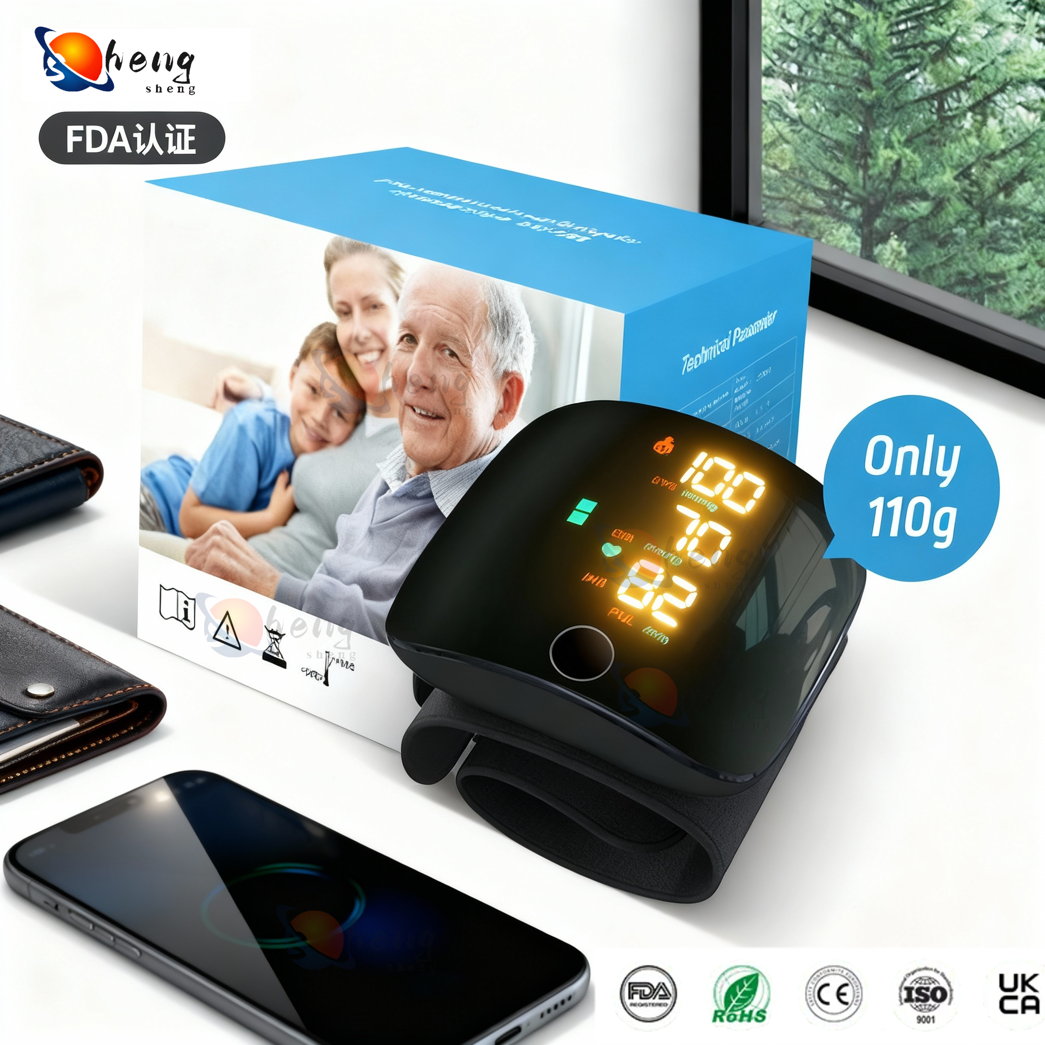 Avancerad oscillometrisk teknik för klinisk nivå av noggrannhet