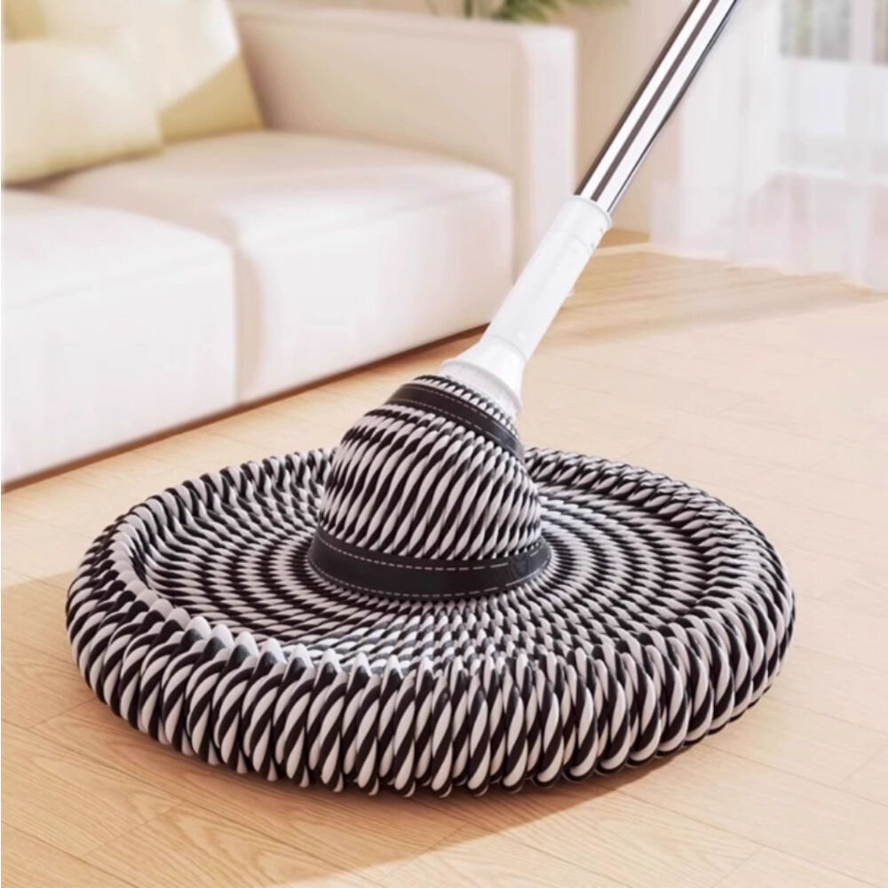 Manufacturer Wholesale Ultra-Fine Fiber Hands-Free Floor Cleaning Mop Self-Twisting Water Twisted Cotton for Optimal Cleaning