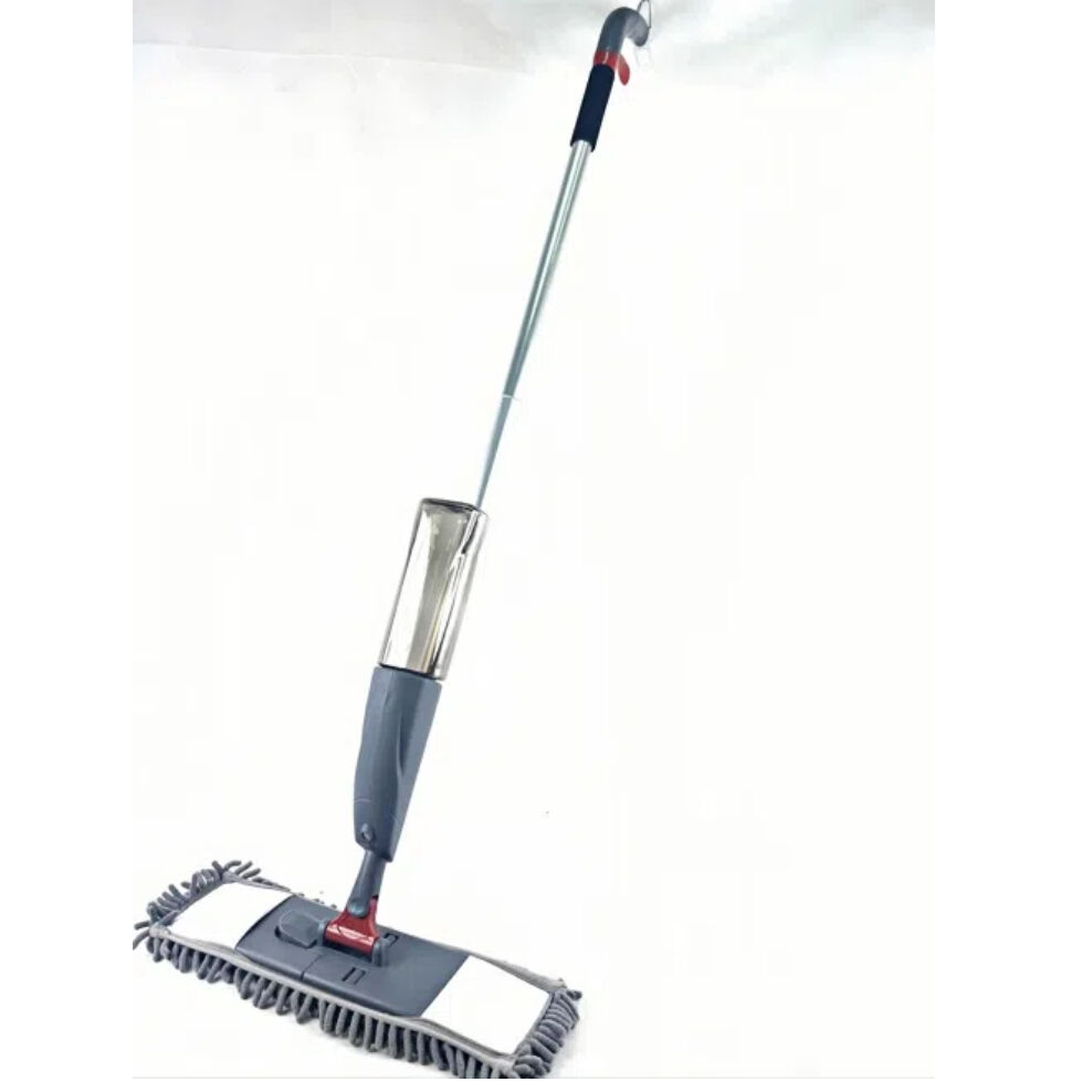 Removable Metal Long Handle Chenille Flat Mop Intelligent Water Spray Spray Detergent Added Mop Floor Household Cleaning Tools