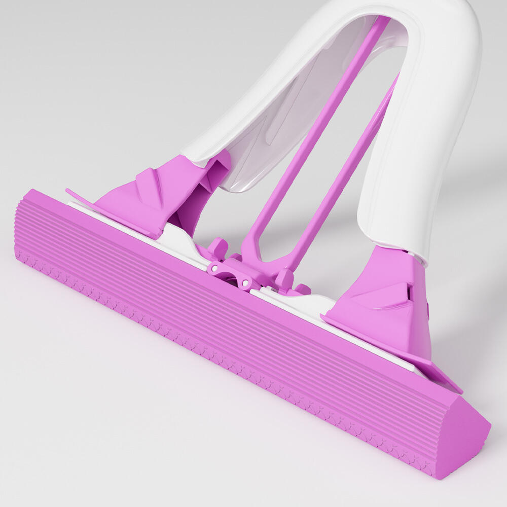 Household Items Quick-Drying PVA Extrusion Collodion Sponge Mop Universal Kitchen Bathroom Extensible Handle Dust Absorption