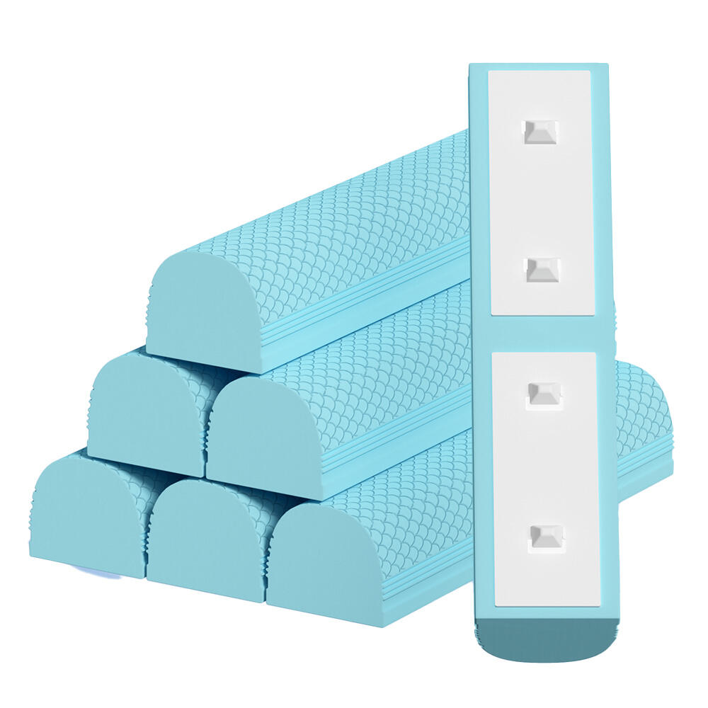 Fish Scale Pattern Design PVA Sponge Head Mop Absorbent Floor Cleaning Replacement Pad and Core Special Removable Features