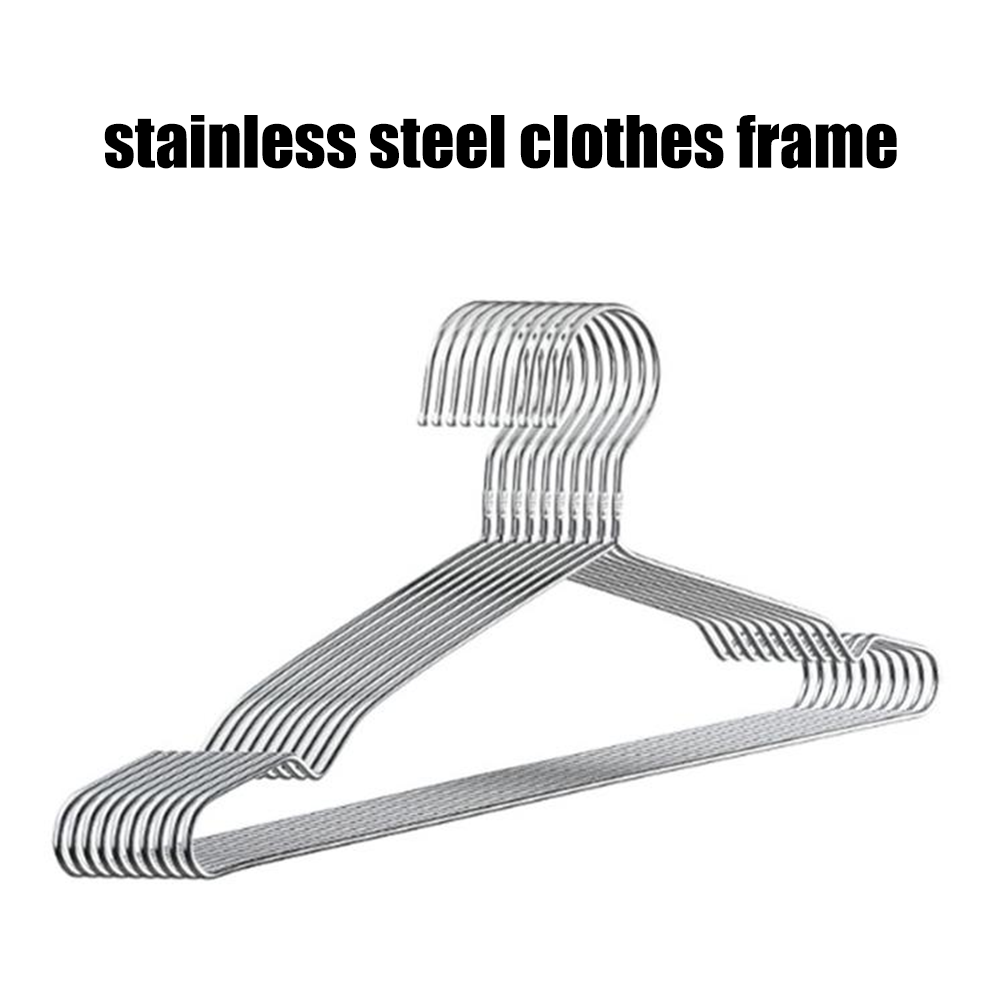 Stainless steel windproof clothes hanger