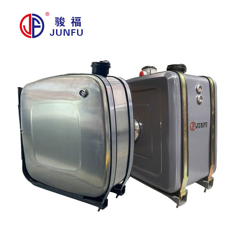 Side mounted hydraulic tank