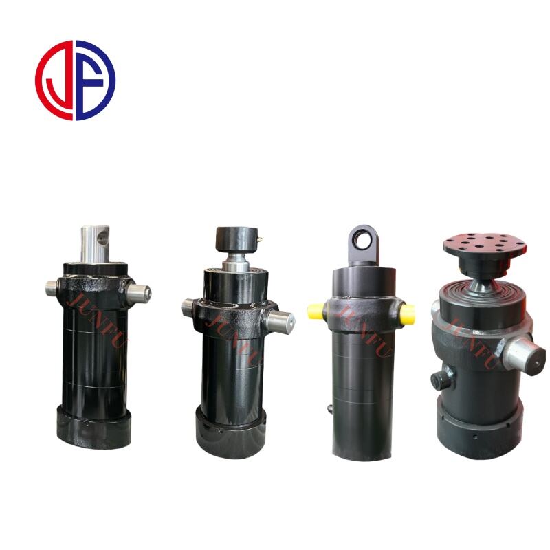 JUNFU Customized 10-100 Ton High Pressure for Lifting Single Acting Low Height Hydraulic Small Cylinder Jacks