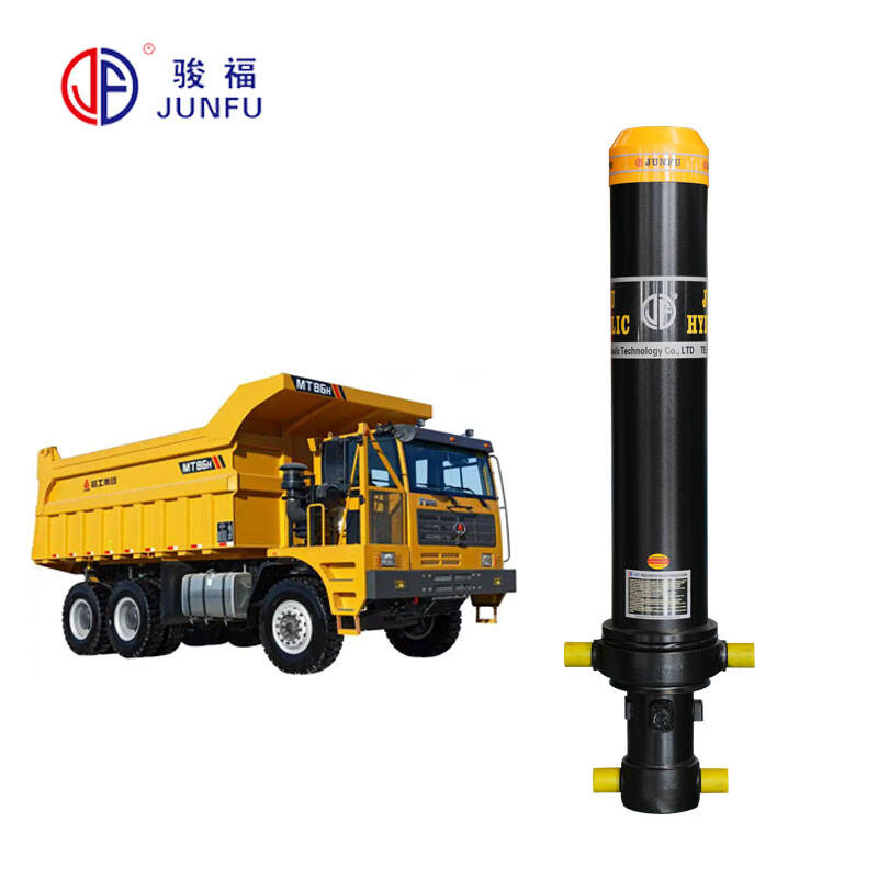 Manufacturers Tipper Truck Hoist Lifting Cylinder Single-acting Large Telescopic Hydraulic Cylind Truck Dump