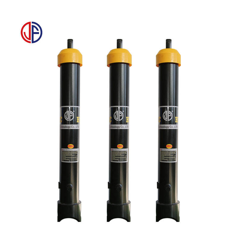 JF Double/single Acting Stainless Steel Hydraulic Cylinders for Dump Truck Lifting Equipment