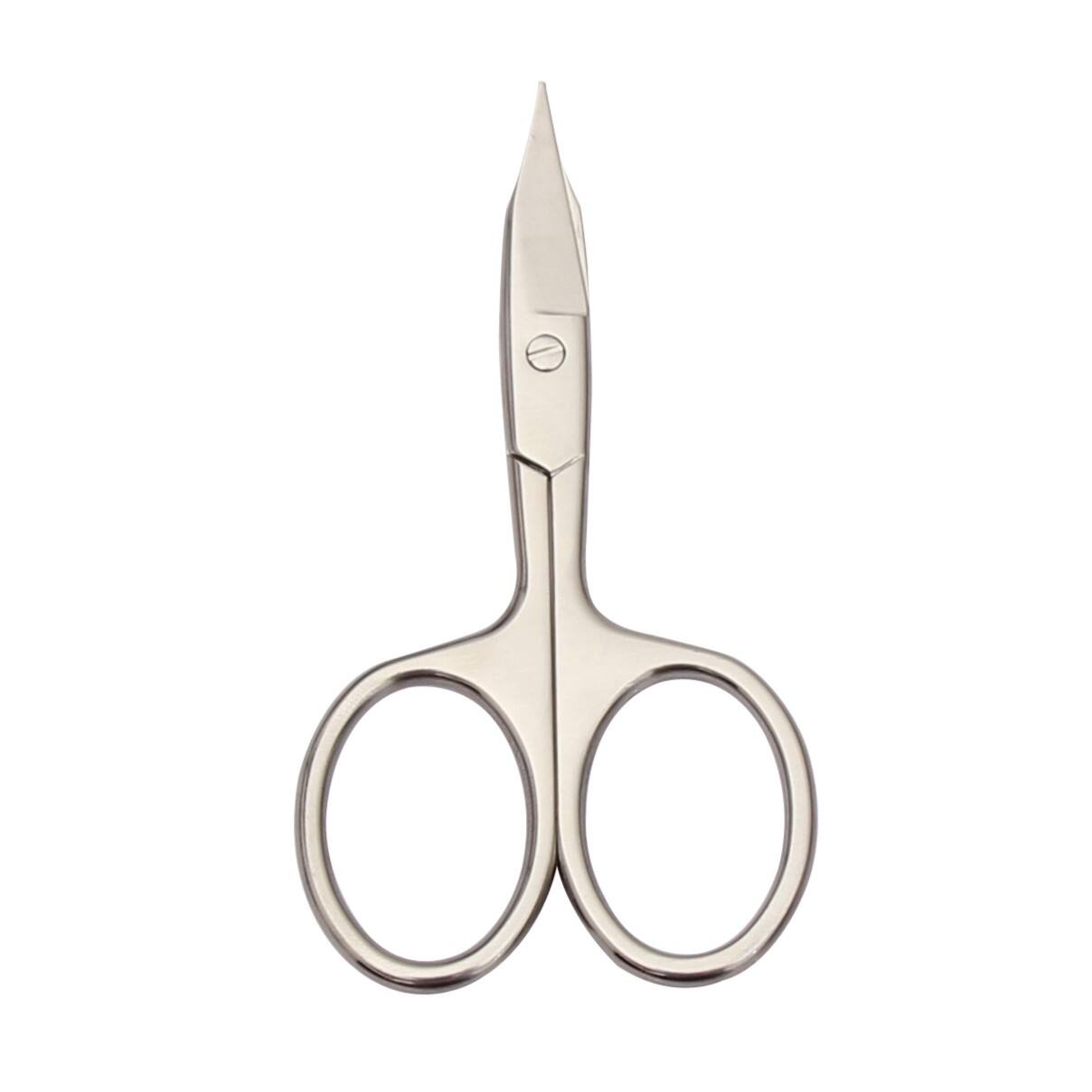 Original Factory Eyebrow Scissors Curved Stainless Steel Eyebrow Scissors Makeup Tool