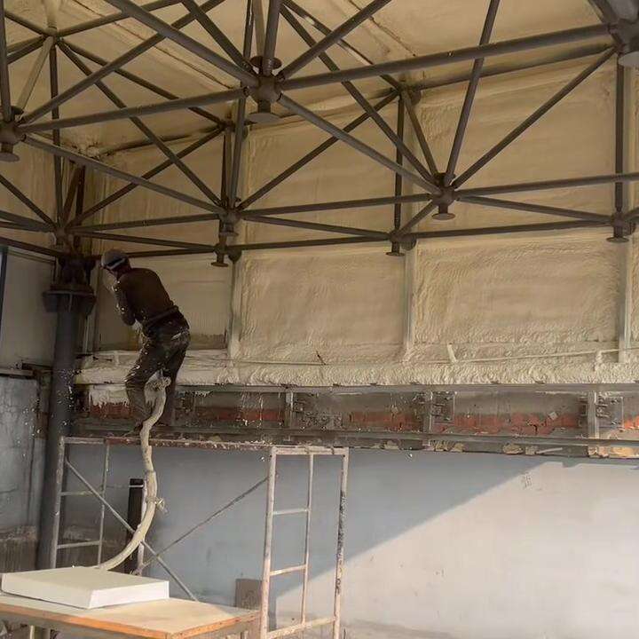High Efficiency Polyurethane Spray Keeps House Warm Cool with Perfect Thermal Insulation