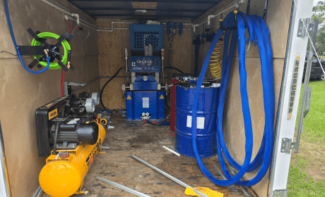 Advanced Polyurea Spray Systems for Superior Waterproofing and Corrosion Resistance Solutions.