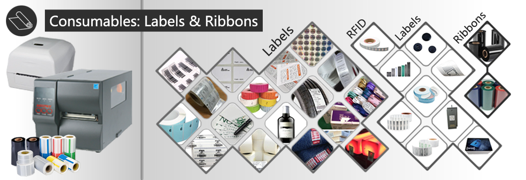 CONSUMABLES: LABELS & RIBBONS