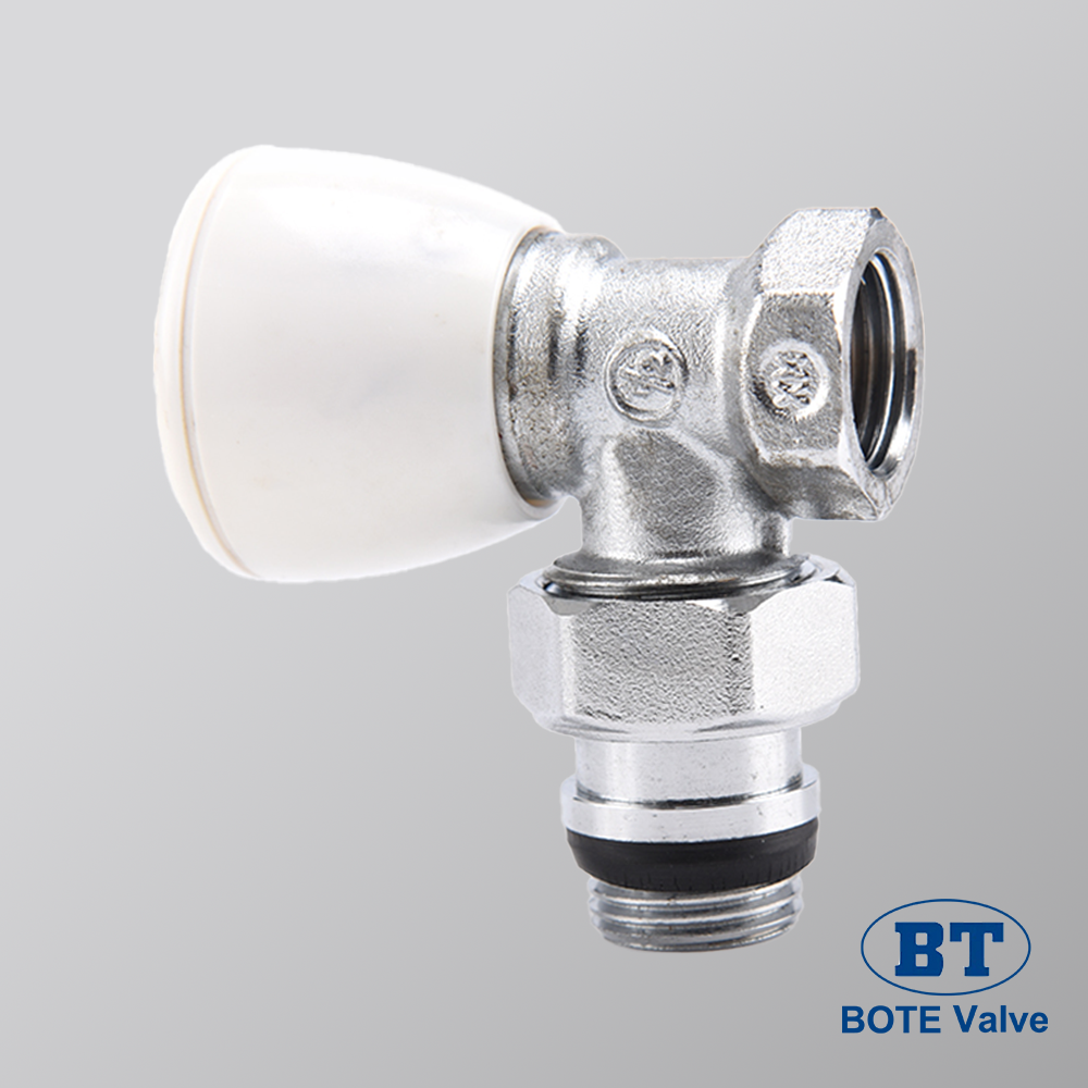 Angled Radiator Valve | Premium Brass Valves for Heating Systems