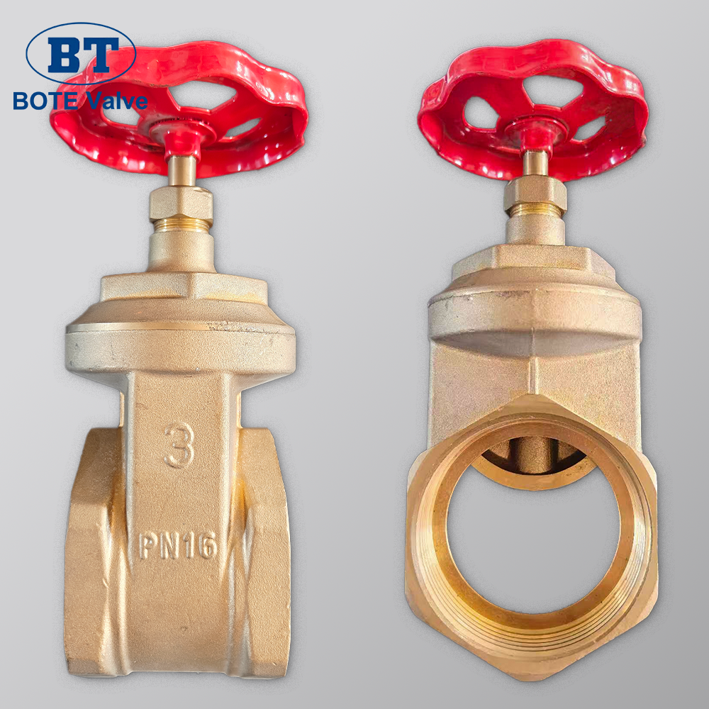 Forging Brass Gate Valve Cast Iron Handwheel