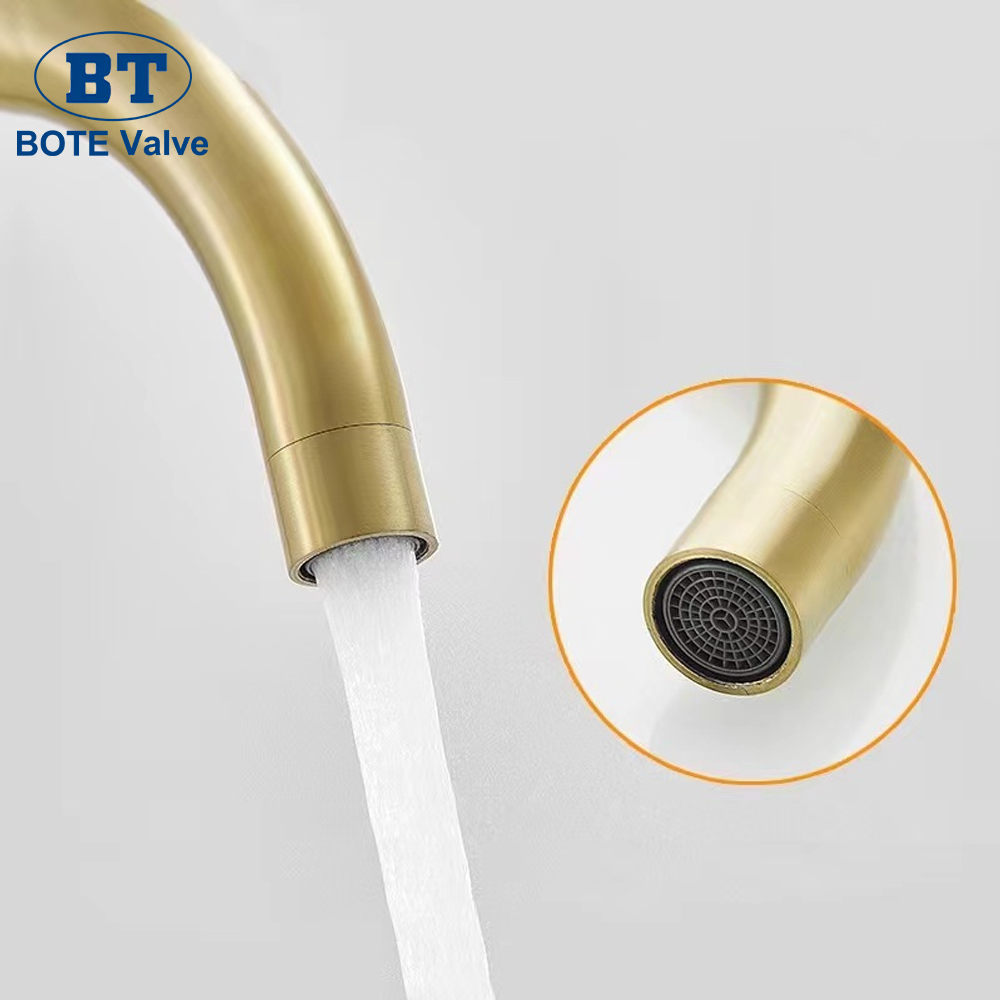 Stainless Steel Single Handle High Arc Kitchen Faucet