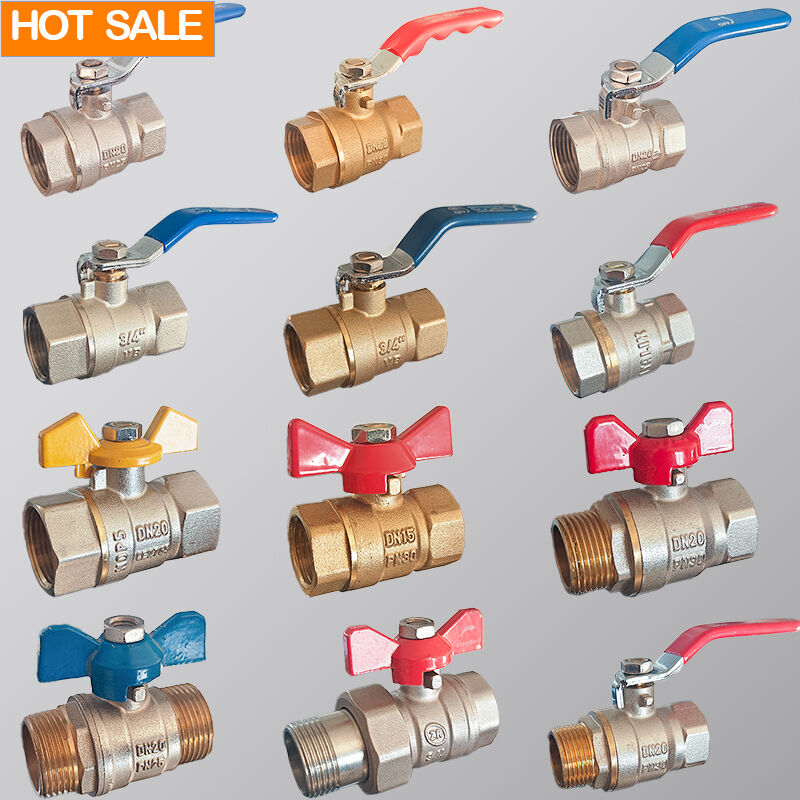 Pemasok Katup Bola Kuningan Premium untuk Pasar Global