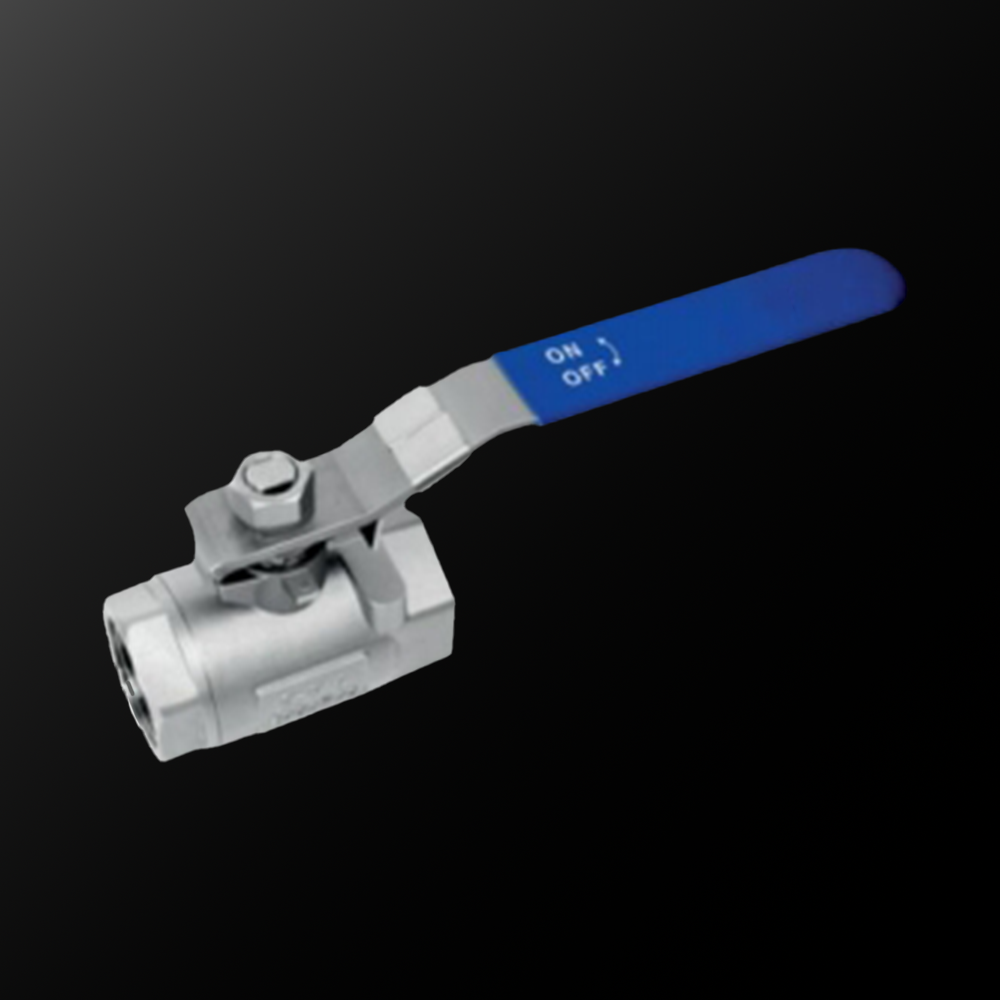 Two-Piece Stainless Steel Ball Valve (304/316) - 1/4