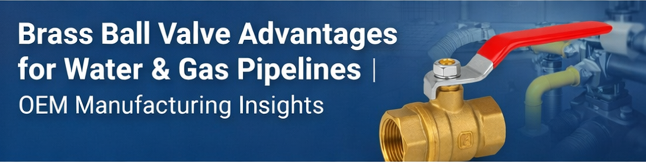 ข้อดีของวาล์วบอลทองเหลืองสำหรับท่อน้ำและท่อก๊าซ