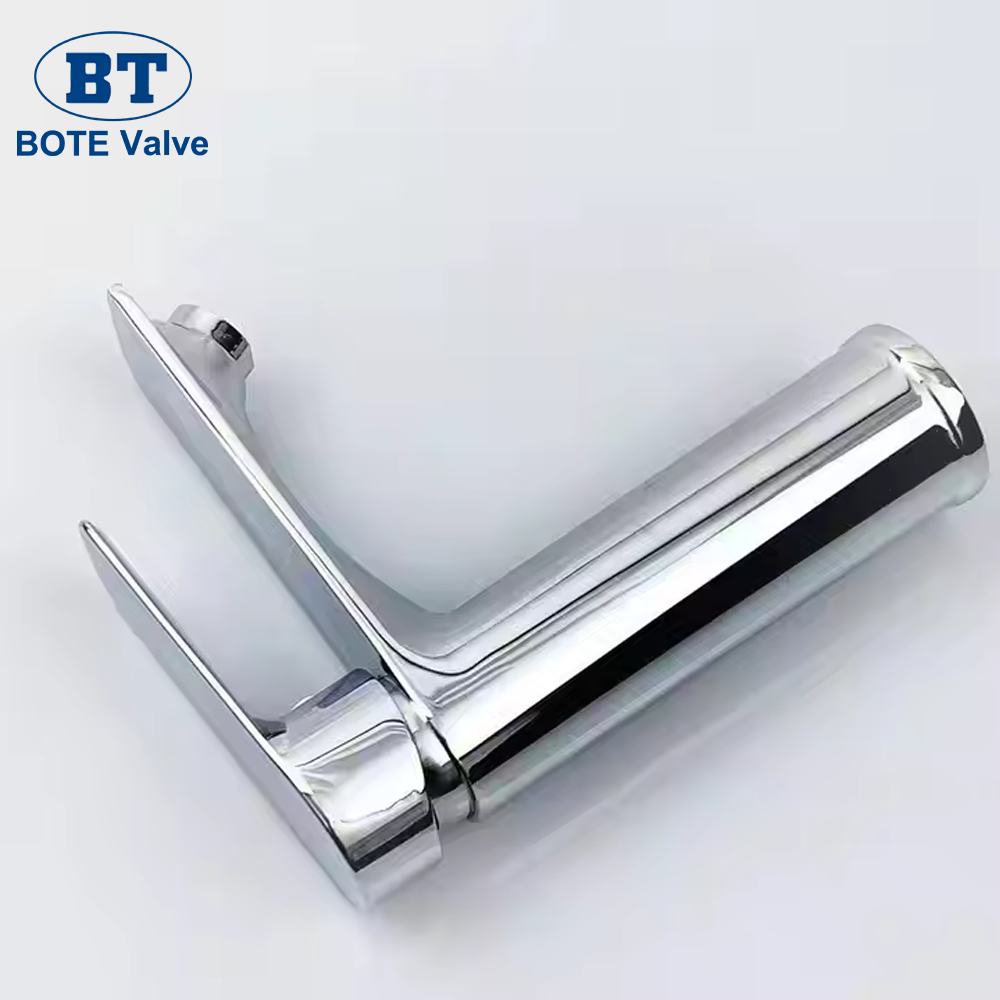 Modern Single-Hole Ceramic Valve Core Basin Faucet