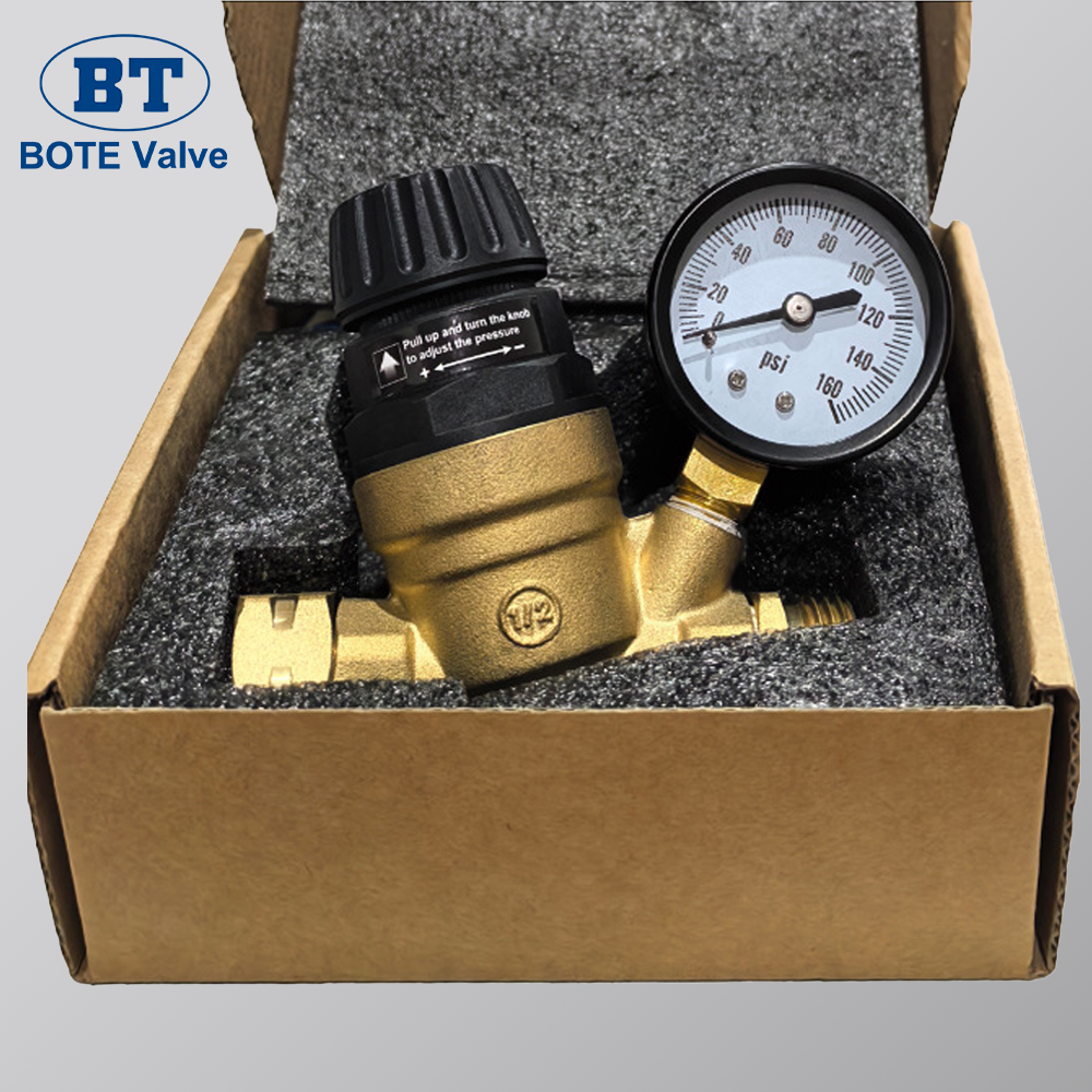 Brass Pressure Reducing Valve - 1/2