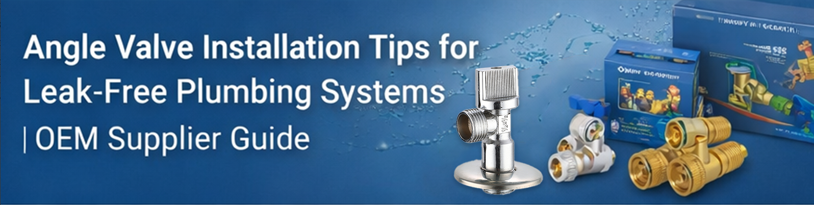 Vinkelvejsmonterings tips for tætte vandsystemer