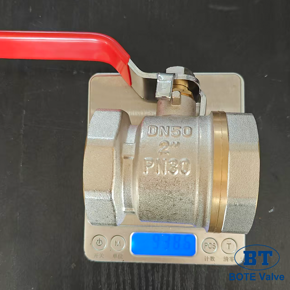 Valvola a sfera in ottone da 2 pollici premium per un controllo fluido affidabile