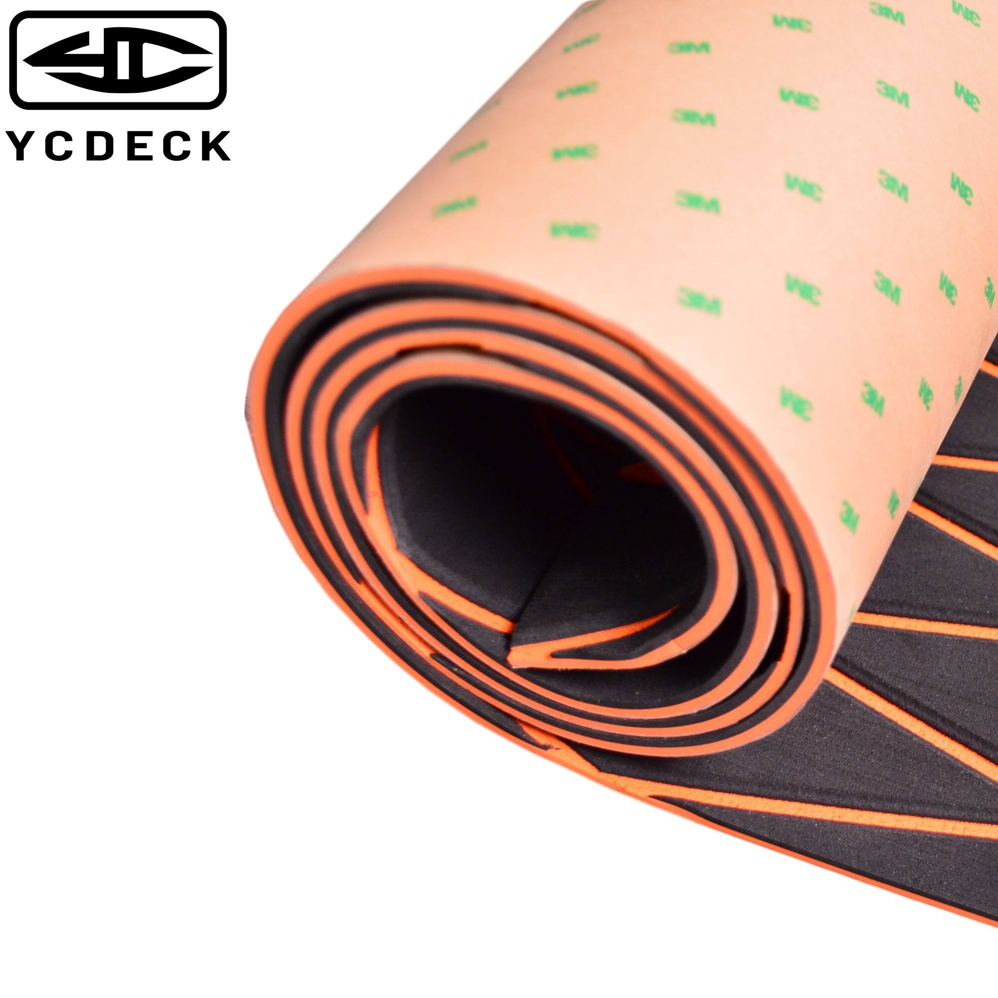 YCDECK Perfect Splicing Diamond EVA Foam Boat Decking Sea Deck Boat Flooring Self-Adhesive Nonskid Mat for Yacht Motorboat Fishing Boat Surfboard Kayak
