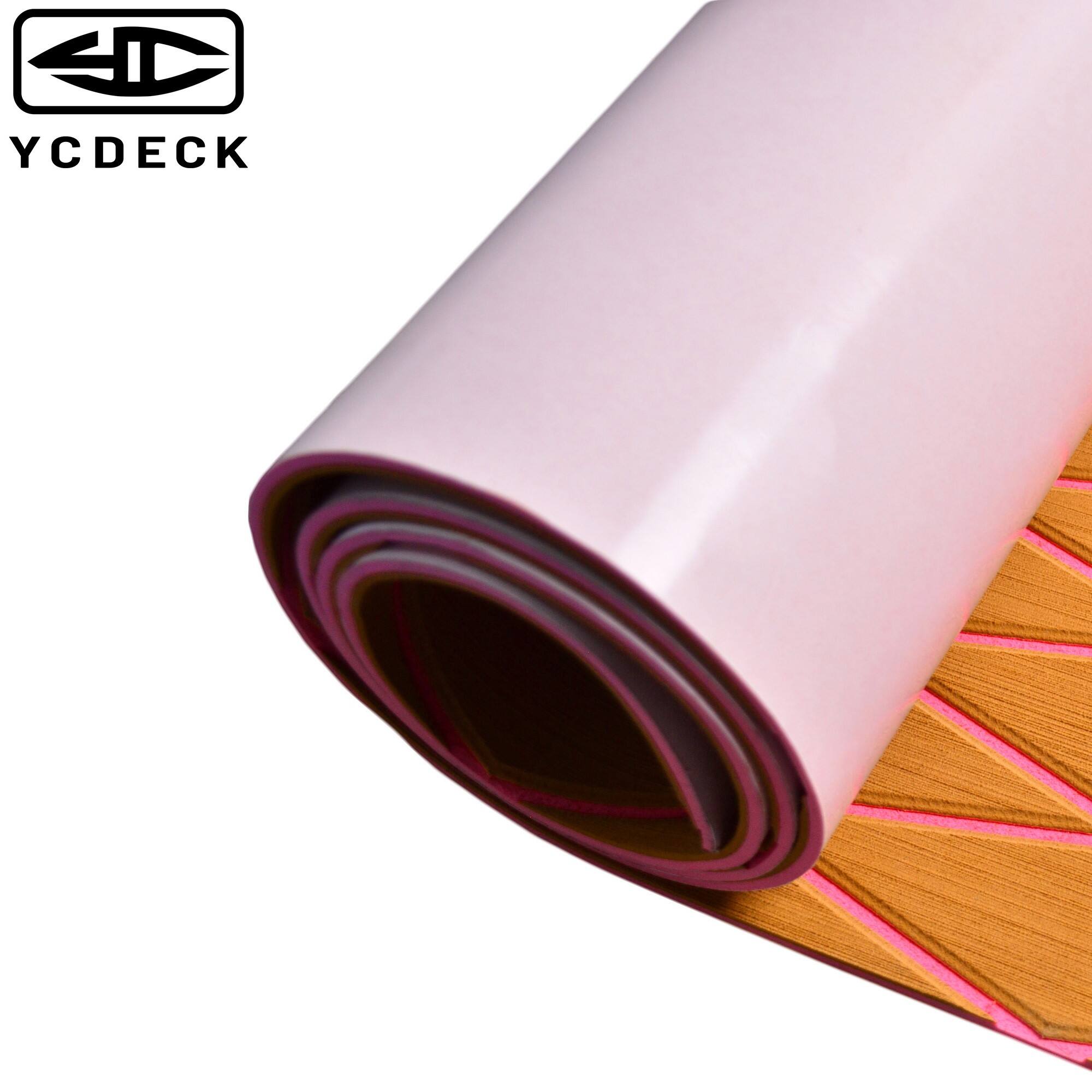 YCDECK Perfect Splicing Diamond EVA Foam Boat Decking 6mm Thick With Self-Adhesive Suitable for Yachts,Gardens,Kart,etc
