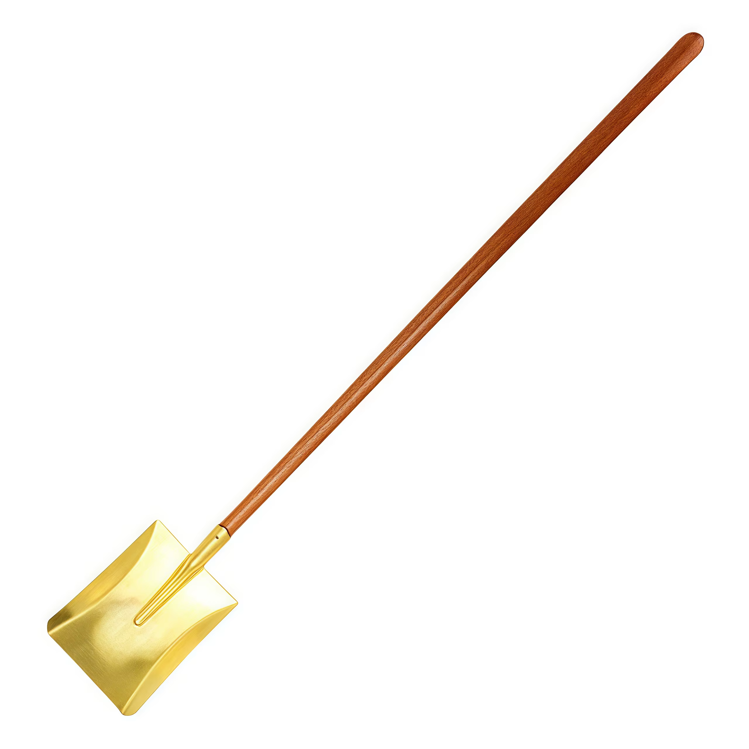 Made in China Multi - Function square Shovel with Handle Fiberglass Brass Shovel for Use in Explosion - protection Sectors details
