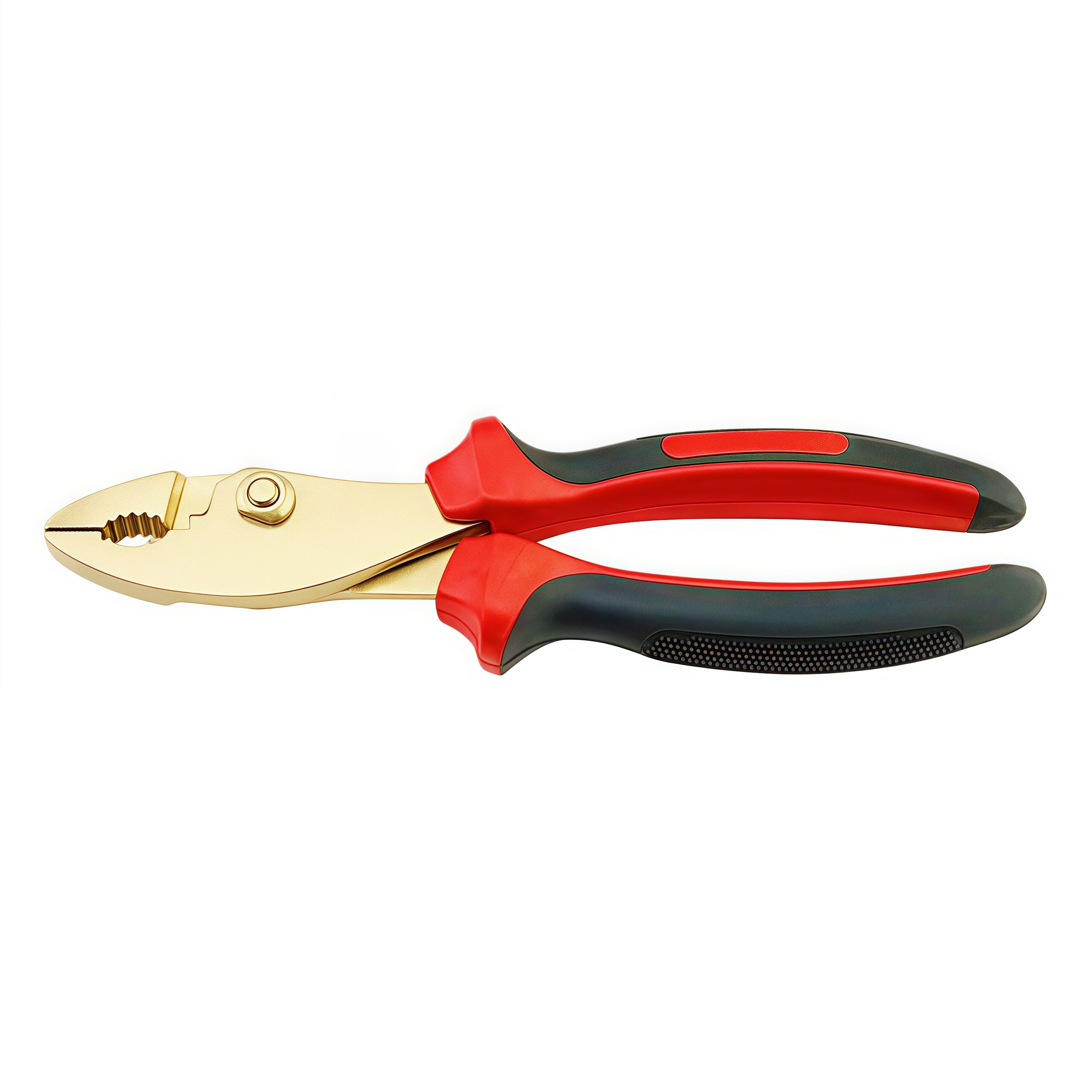 Safety - Ensured Be-cu Explosion-proof Adjustable Combination Pliers with Fiberglass Handle for Use in Explosive Hazardous Area