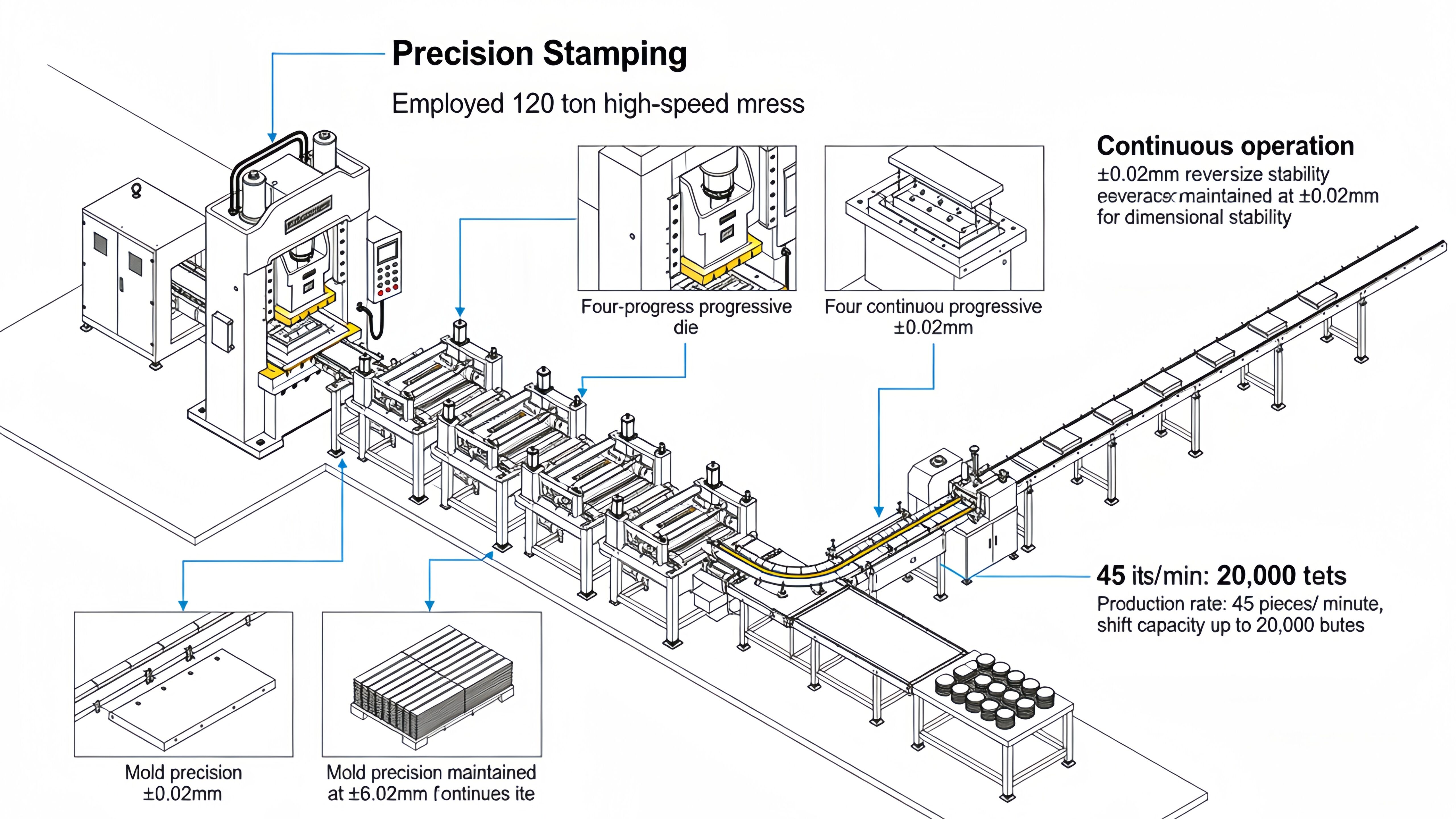 Precision Metal Stamping Process: The Perfect Integration of Technological Innovation and Quality Assurance