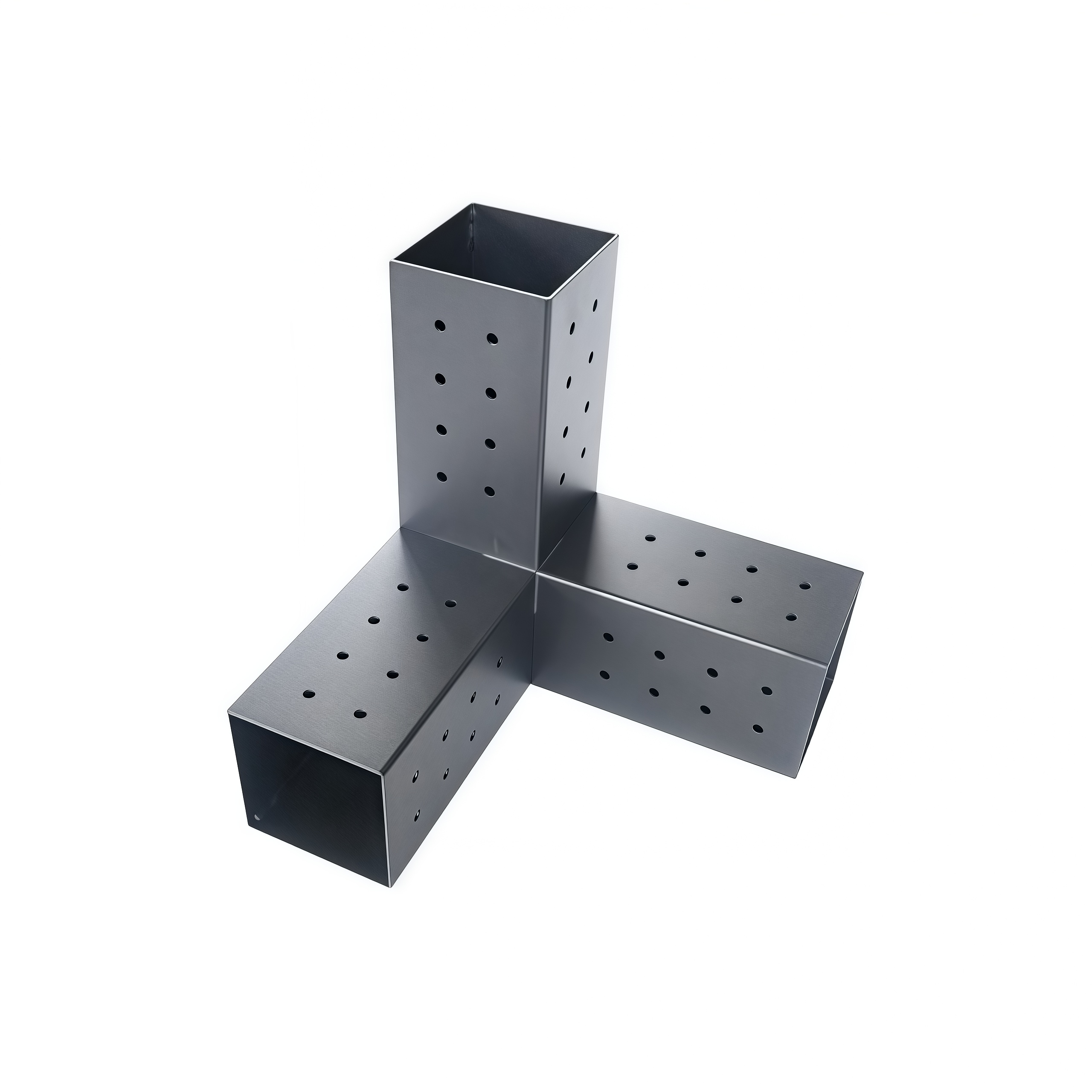 What metal brackets meet industrial equipment installation needs?