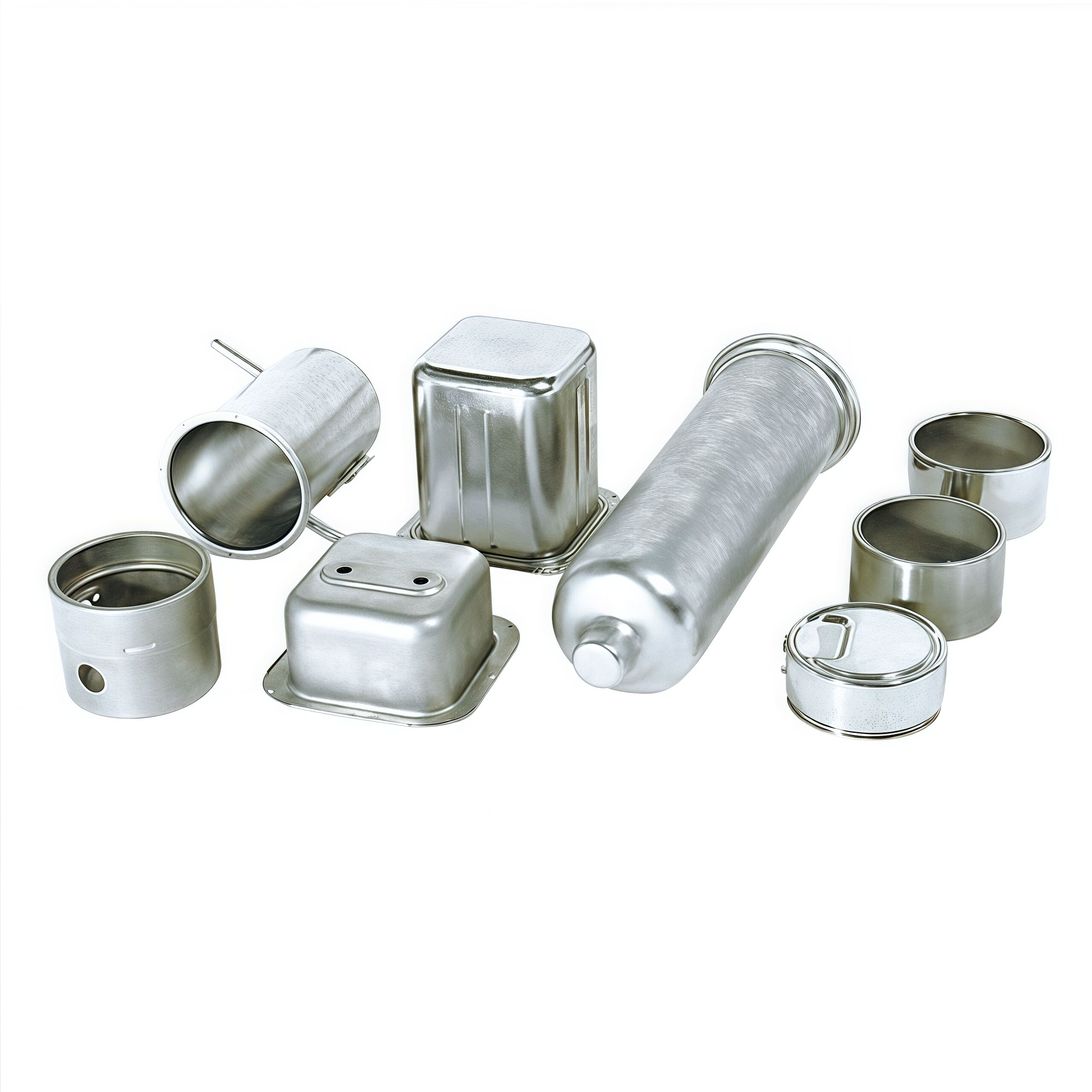 Deep Drawing Fabrication Custom Metal Casing Deep Draw Stamping for Complex Hollow Metal Parts