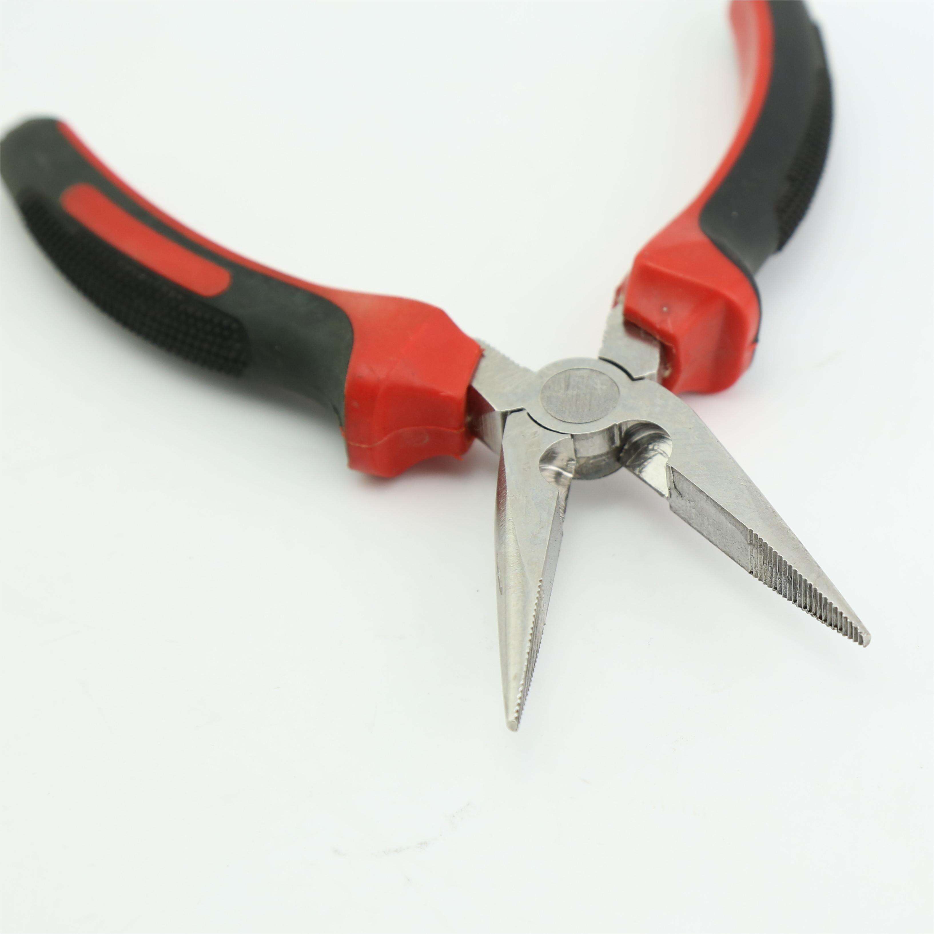 304 Stainless Steel  Corrosion Resistance Low - Intensity Magnetism for Gripping in Tight Spaces Long Noses Pliers supplier