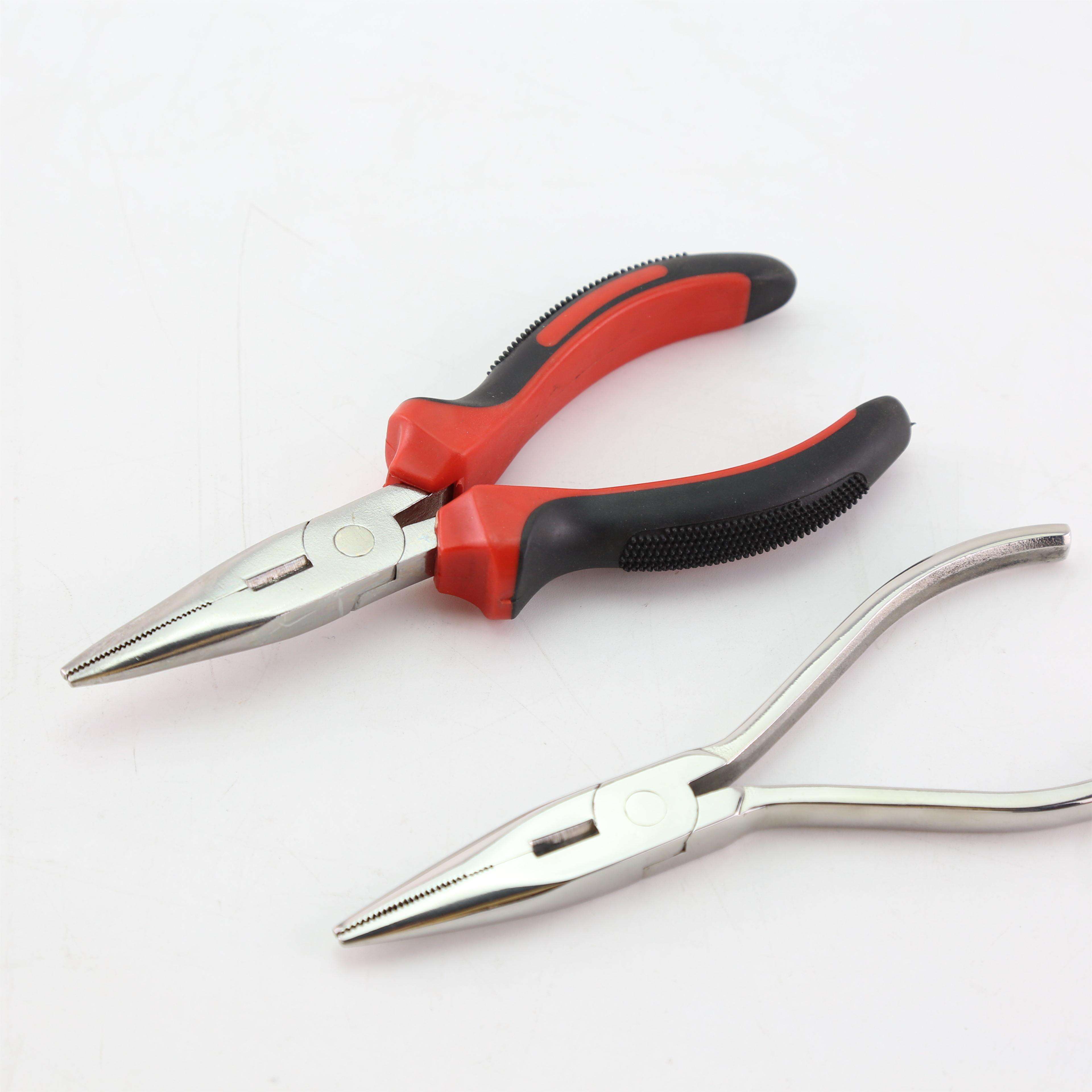 304 Stainless Steel  Corrosion Resistance Low - Intensity Magnetism for Gripping in Tight Spaces Long Noses Pliers factory